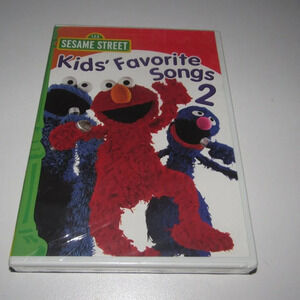 Sesame Street KIDS’ FAVORITE SONGS 2  (DVD)~SEALED!